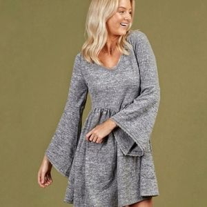 ‼️FINAL PRICE‼️ ALTAR'D STATE | Bell Sleeve Sweater Dress